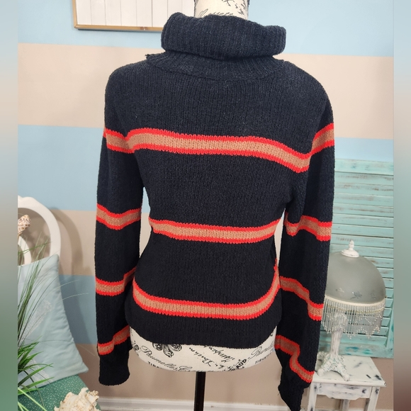 Wild Fable Long Sleeve Striped Cowl Neck Sweater - Picture 5 of 8